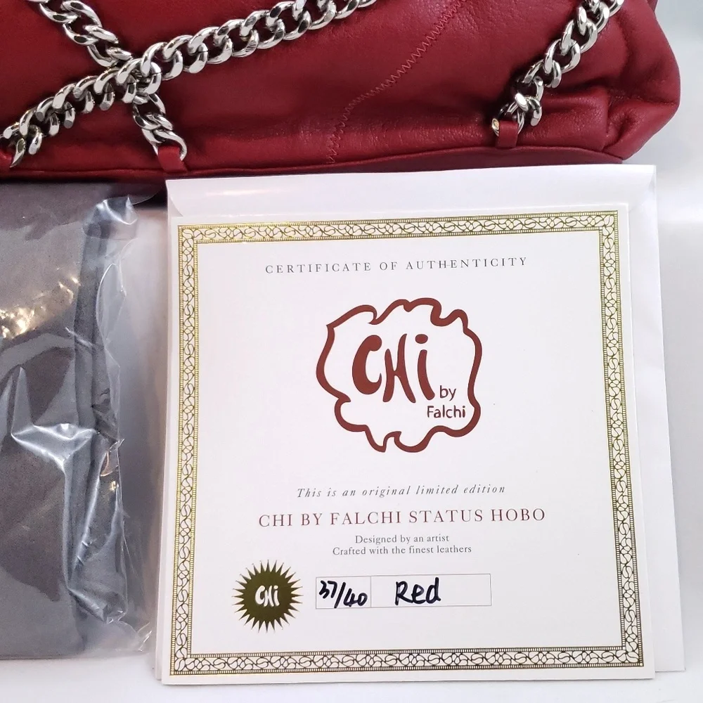 Chi By Falchi Leather Hobo Collectors Edition - Picture 6 of 8